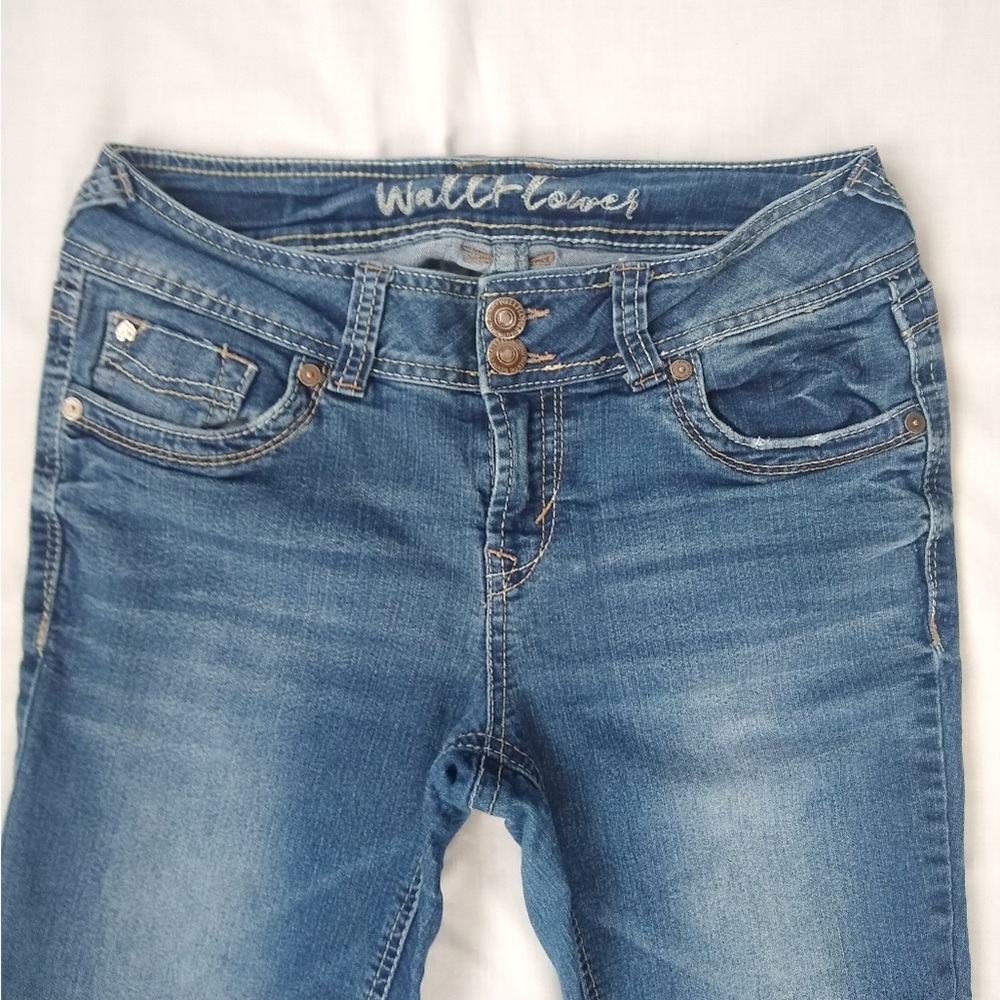 Wallflower High Rise Denim Jeans - Classic Blue